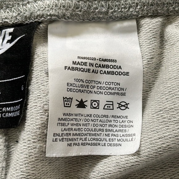 Men’s Nike Cotton Shorts With Drawstring And Pockets Large - Picture 16 of 16